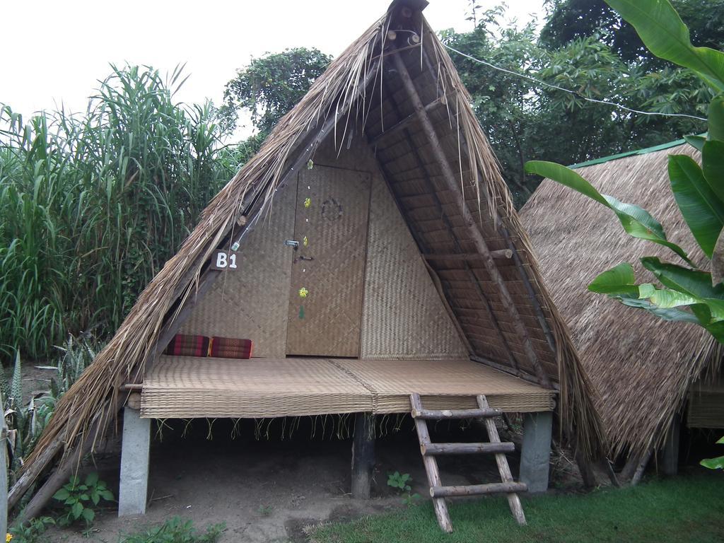 Pai Bamboo Hut Quarto foto
